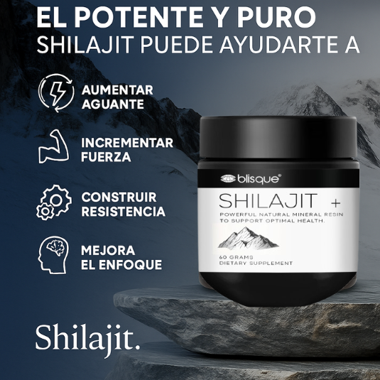 SHILAJIT | Energía Natural del Himalaya para Cuerpo y Mente