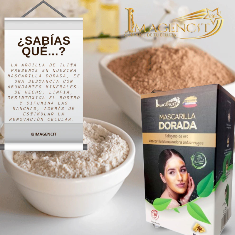 MASCARILLA DE ORO ANTIEDAD