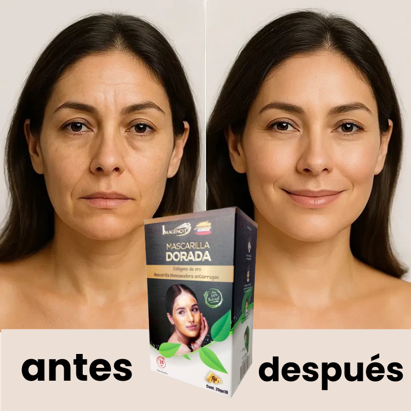MASCARILLA DE ORO ANTIEDAD