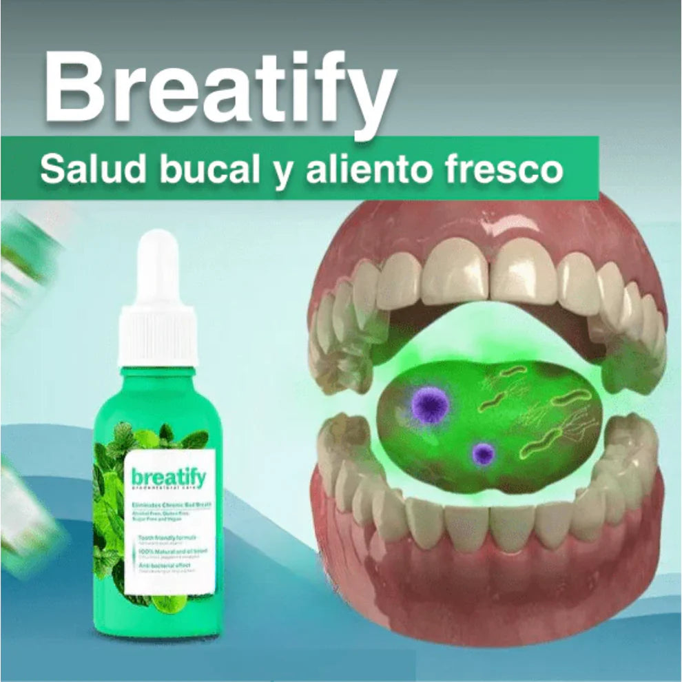 Promo 2 X 1 Breatify - Gotas para Mal Aliento