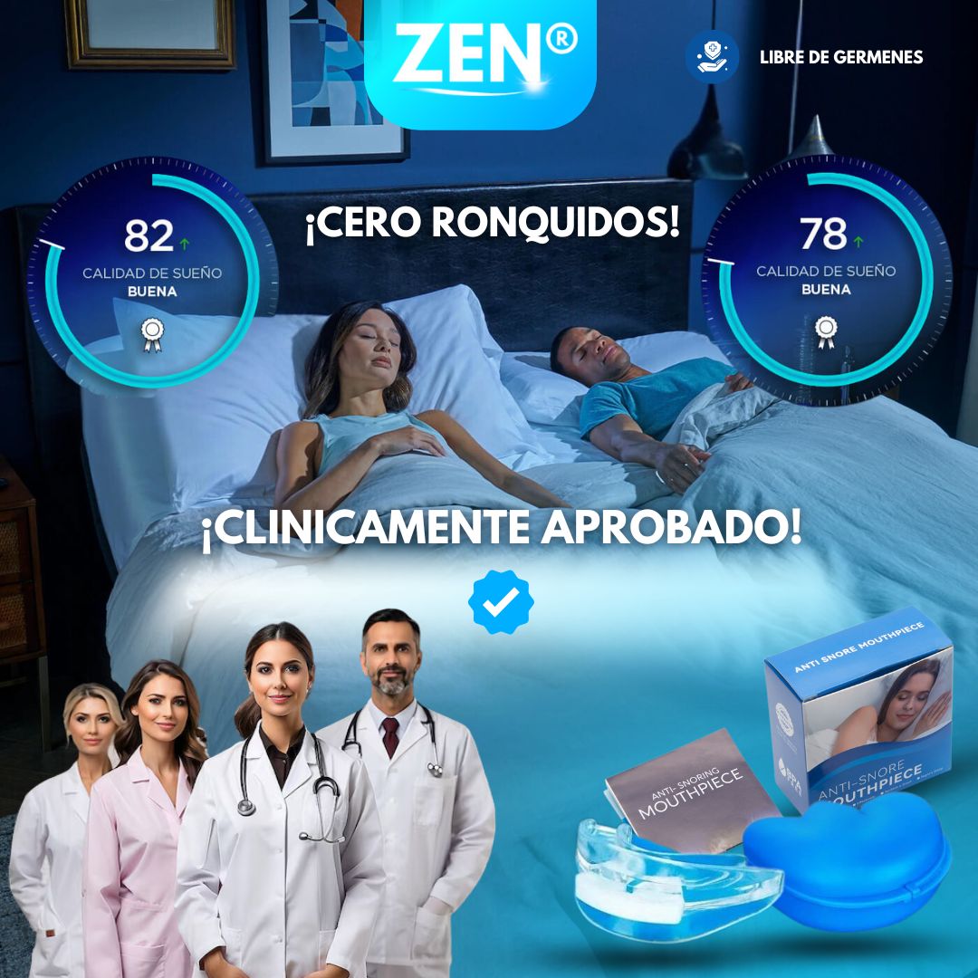 Zen® - Anti Ronquidos EL SECRETO PARA DORMIR FELIZ.