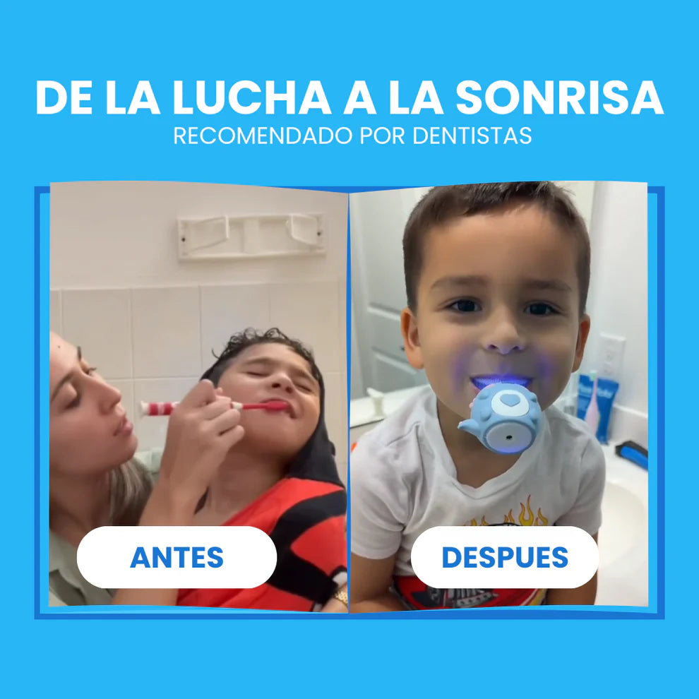 Cepillo de dientes infantil - Dientes limpios (Compra 1 unidad +1 GRATIS)