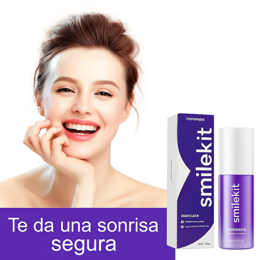 Smilekit-Espuma blanqueadora dental (Compra 1 unidad +1 GRATIS)