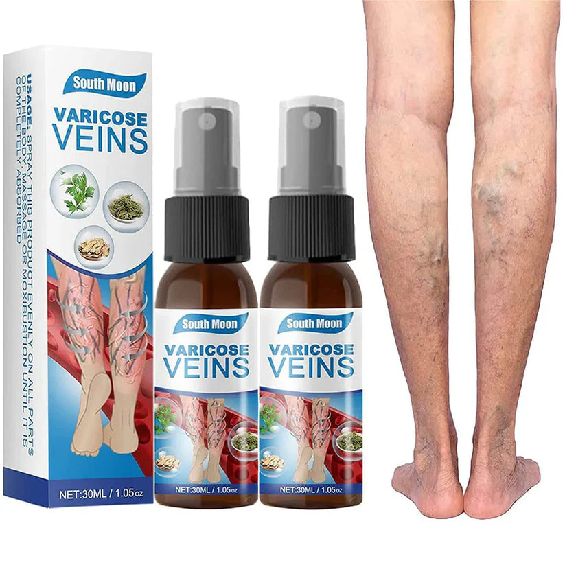 Superior Varicose Veins Spray | Piernas ligeras y sin várices visibles!(Compra 1 unidad +1 GRATIS)
