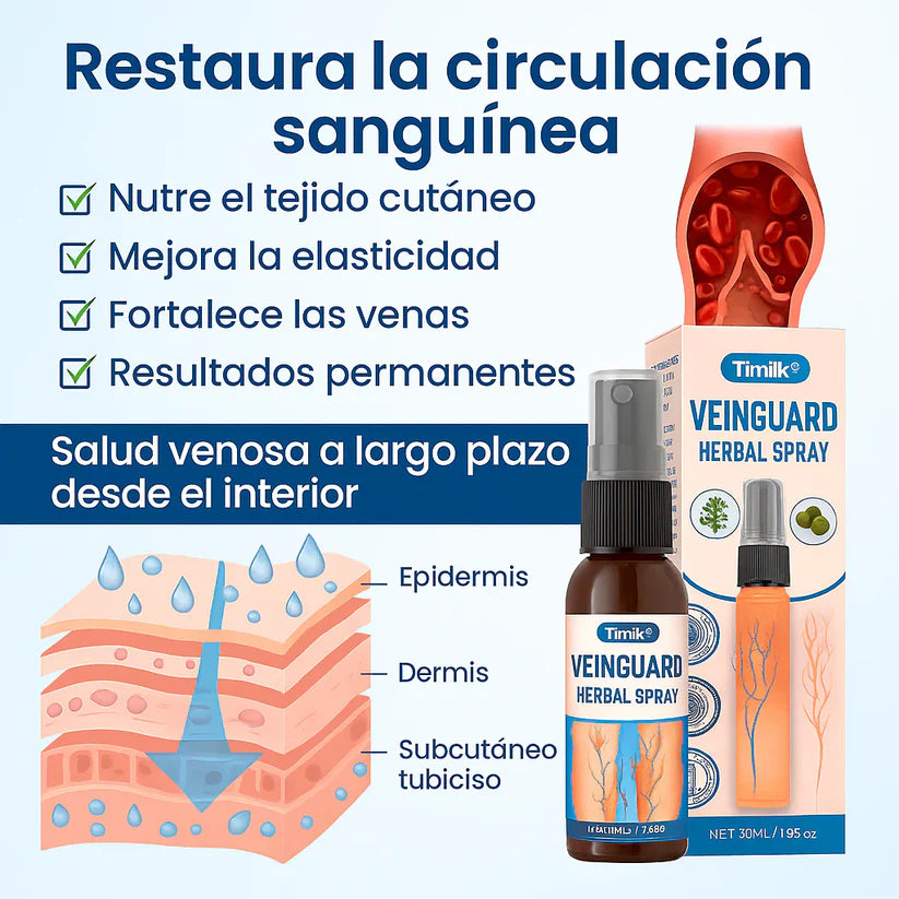 Superior Varicose Veins Spray | Piernas ligeras y sin várices visibles!(Compra 1 unidad +1 GRATIS)