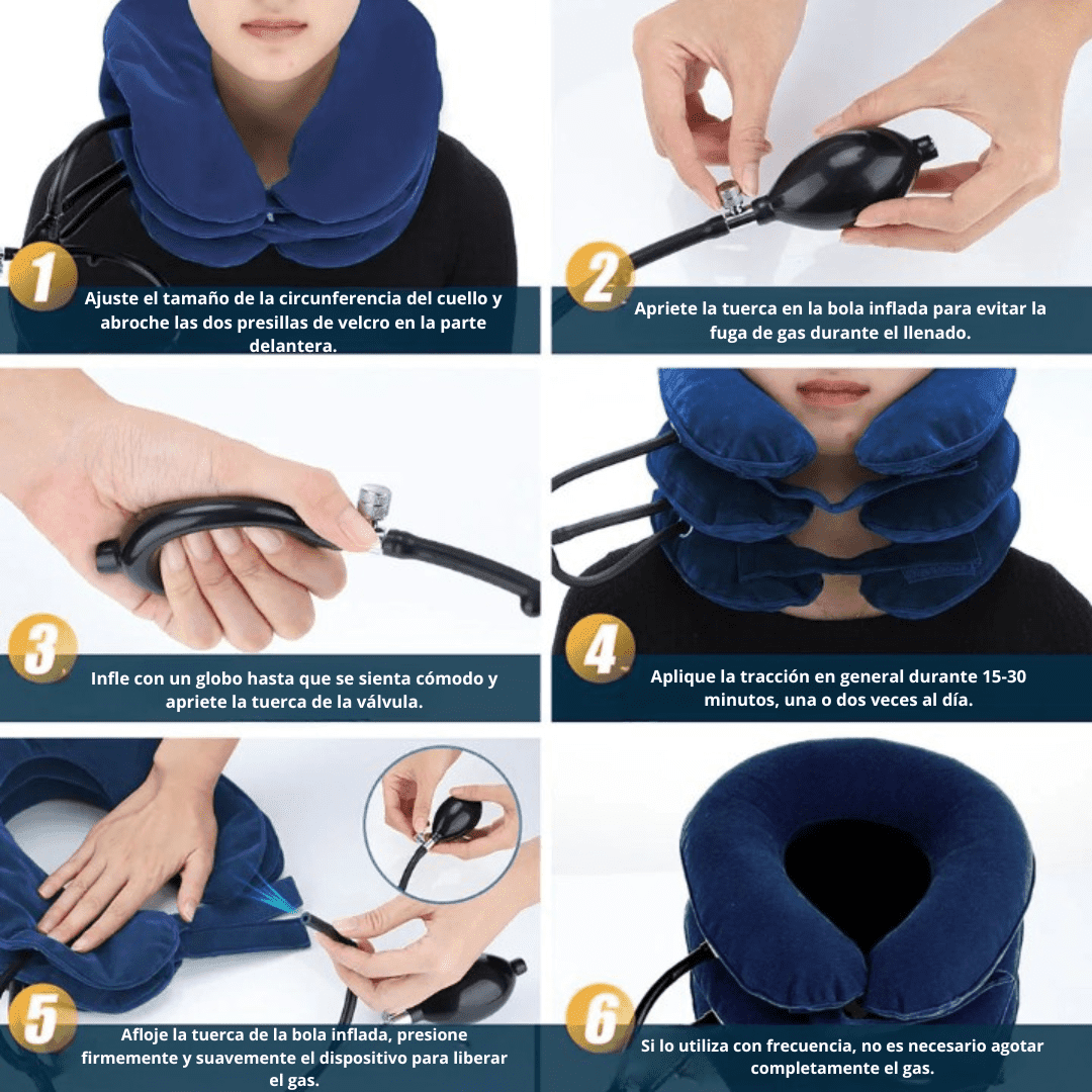 PosturaRelax - almohada de tracción cervical - Tienda Del Día a Día