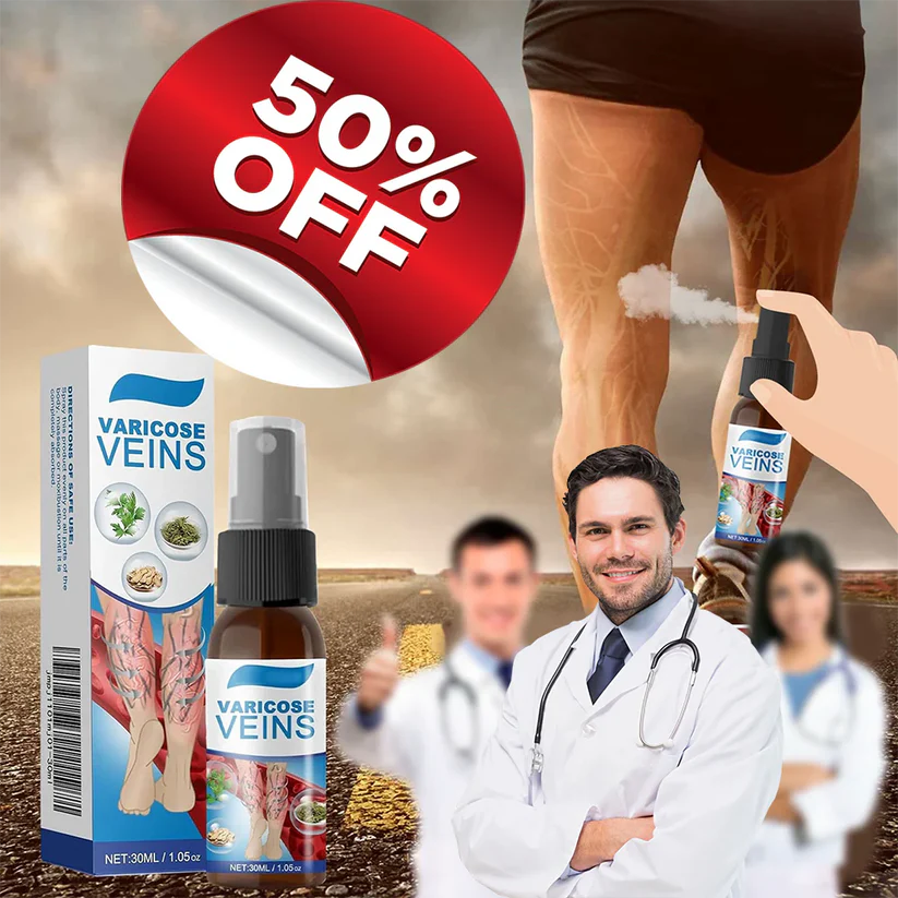 Superior Varicose Veins Spray | Piernas ligeras y sin várices visibles!(Compra 1 unidad +1 GRATIS)