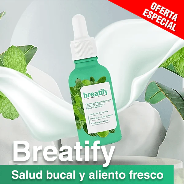 Promo 2 X 1 Breatify - Gotas para Mal Aliento