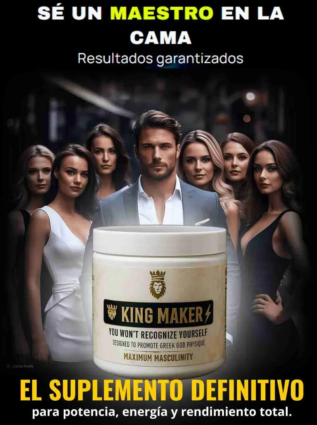 King Maker Plus™ - Super Suplemento Potenciador