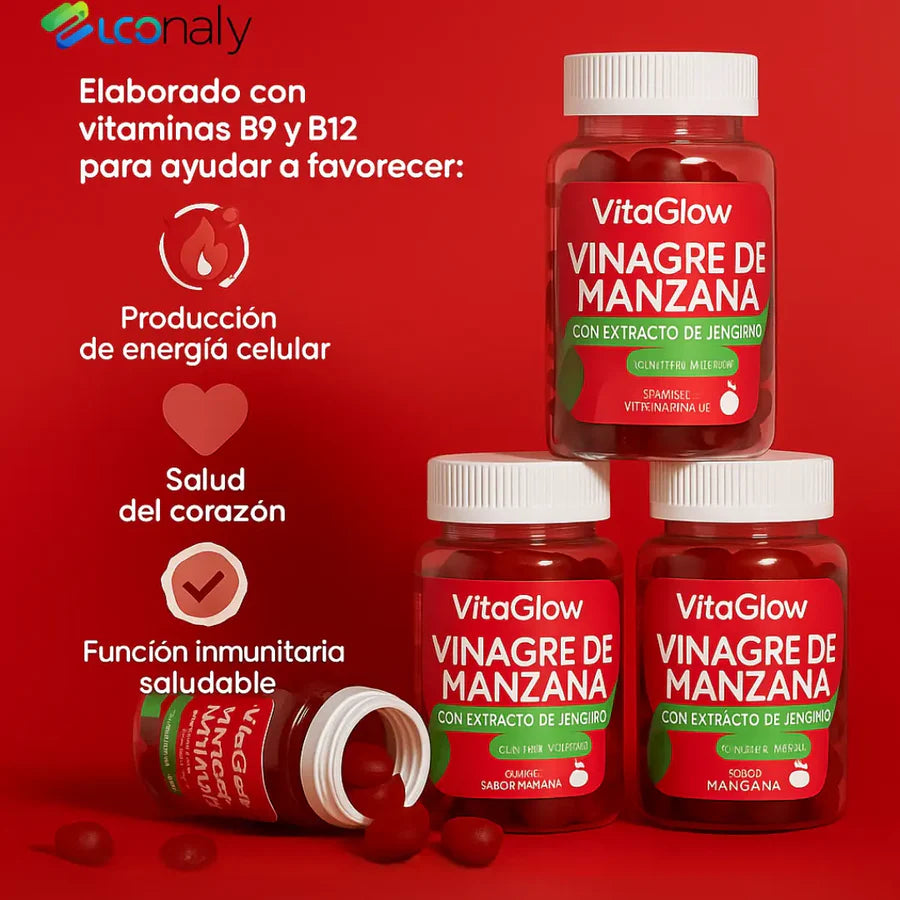 🍏 VitaGlow Gummies – Transforma tu cuerpo con solo 2 gummies al día (Compra 1 unidad +1 GRATIS)
