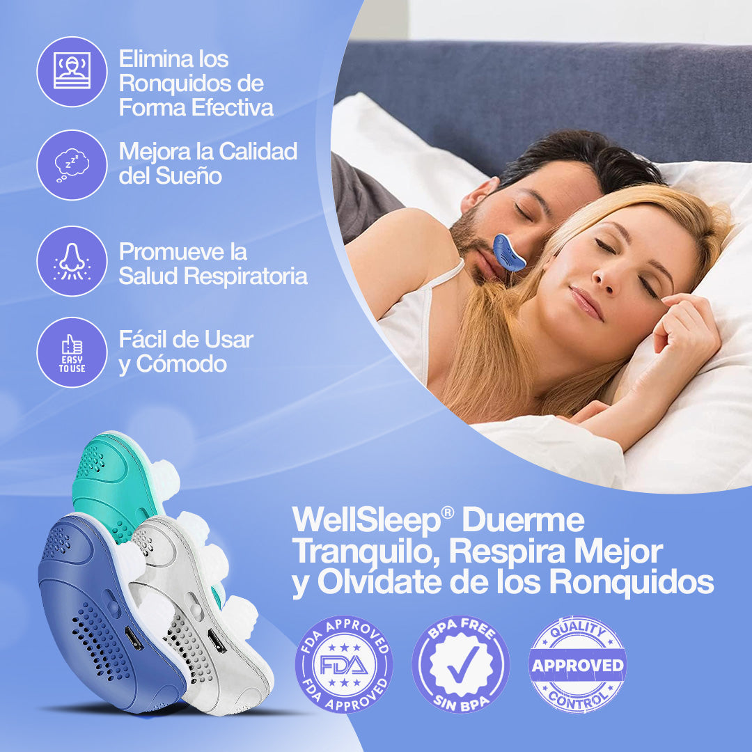 1+1 GRATIS - WellSleep® - Anti ronquidos