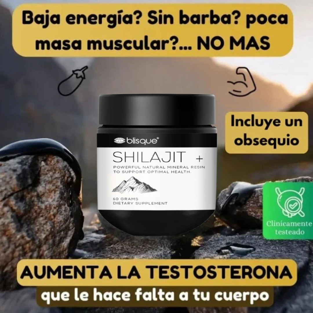 Shilajit Original con Invima   - Aumenta tu testosterona y libido ahora!