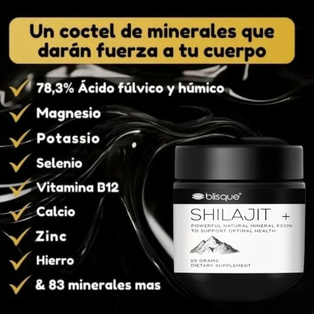 Shilajit Original con Invima   - Aumenta tu testosterona y libido ahora!