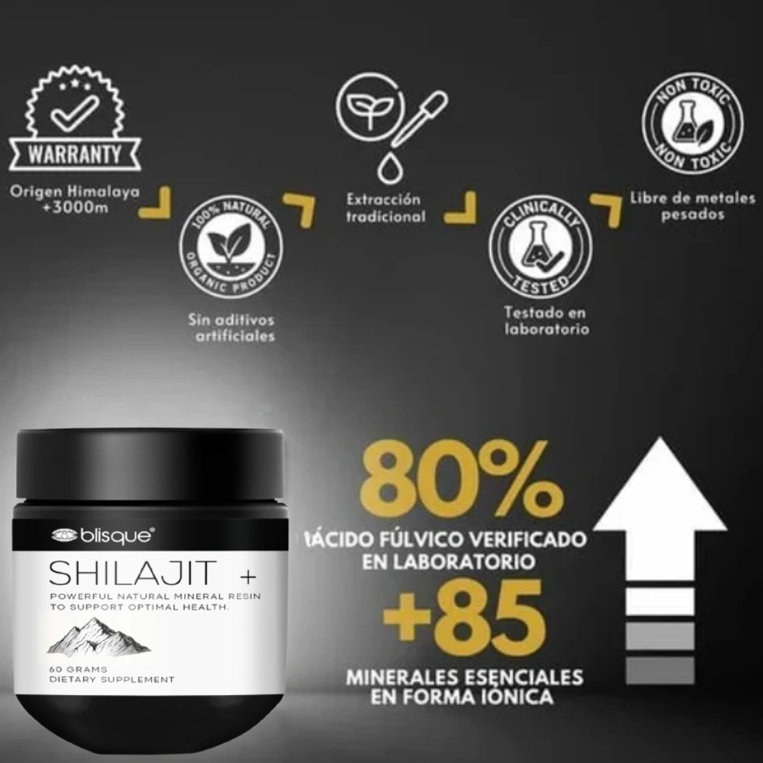 Shilajit Original con Invima   - Aumenta tu testosterona y libido ahora!