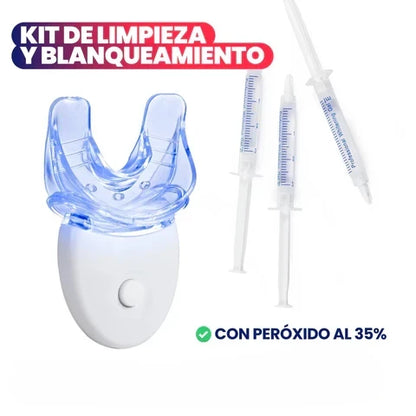 Kit de Blanqueamiento Dental en Casa en 20 Minutos