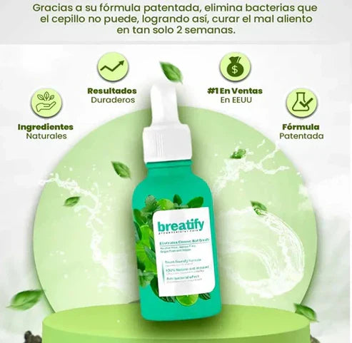 BREATIFY ™ - GOTAS CONTRA EL MAL ALIENTO