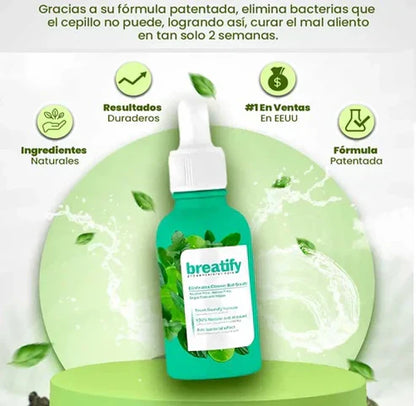 BREATIFY ™ - GOTAS CONTRA EL MAL ALIENTO