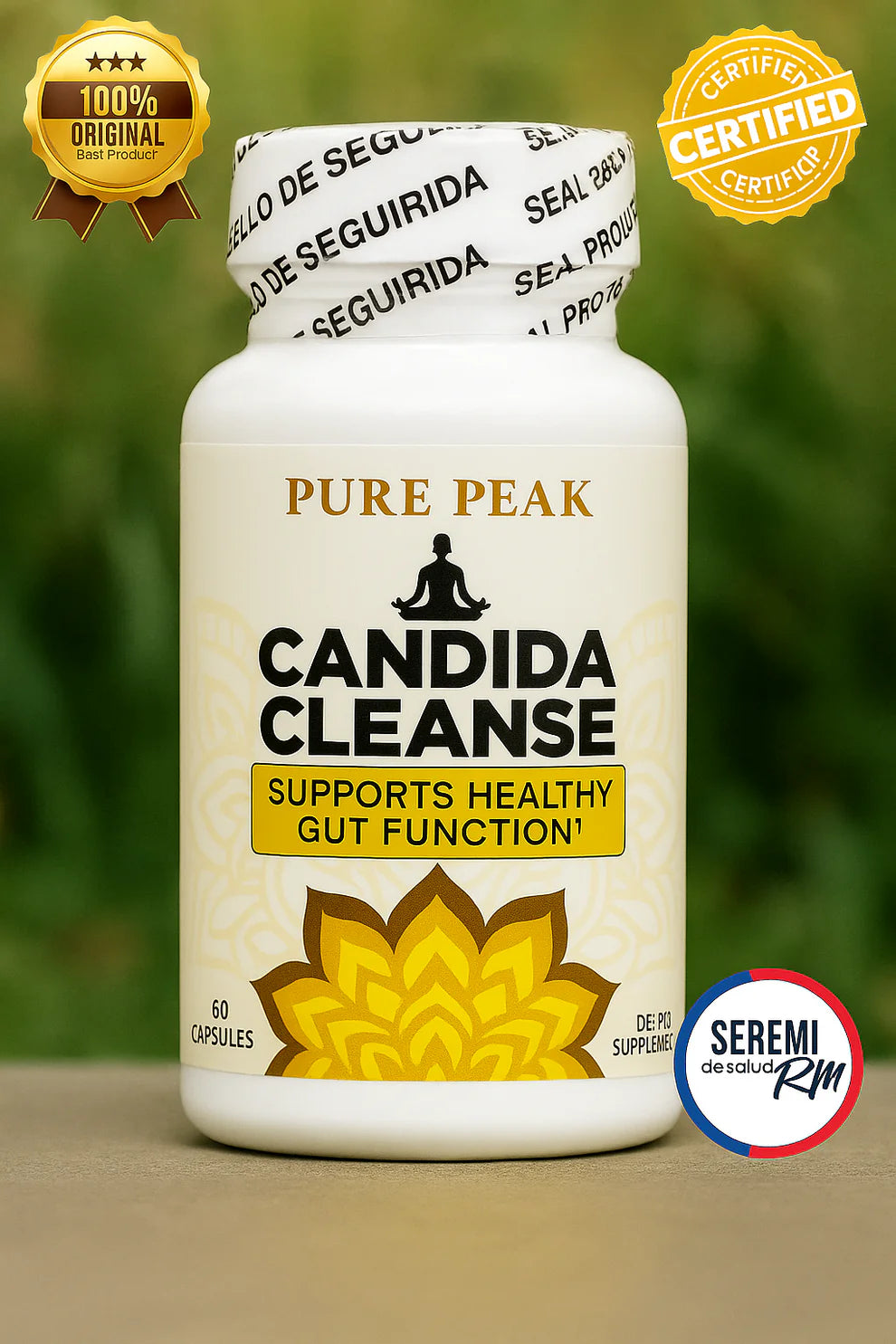 Candida Cleanse – Detox intestinal natural, menos hinchazón, más energía
