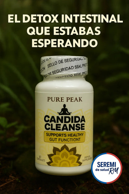 Candida Cleanse – Detox intestinal natural, menos hinchazón, más energía
