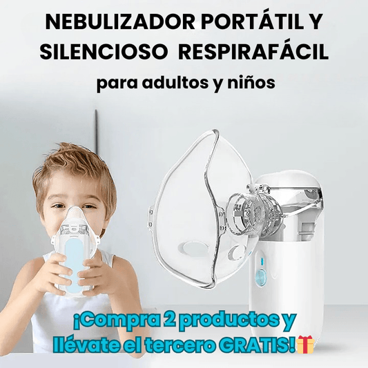 Nebulizador Portátil y Silencioso - RespiraFácil