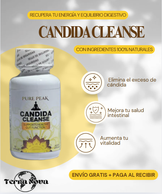 CÁNDIDA CLEANSE ORIGINAL 60 CÁPSULAS