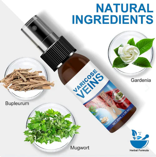 Superior Varicose Veins Spray | Piernas ligeras y sin várices visibles!(Compra 1 unidad +1 GRATIS)