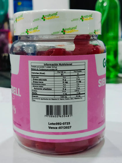 Gomitas para aumento de glúteos y busto x60