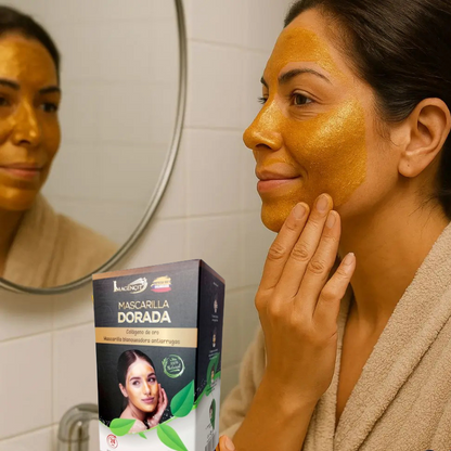 MASCARILLA DE ORO ANTIEDAD