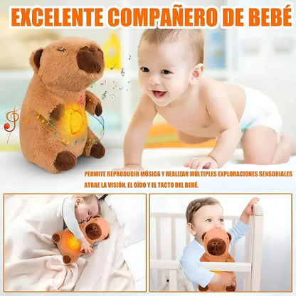 Peluche Capibara Grande que Respira y elimina Ansiedad SafetyLife®