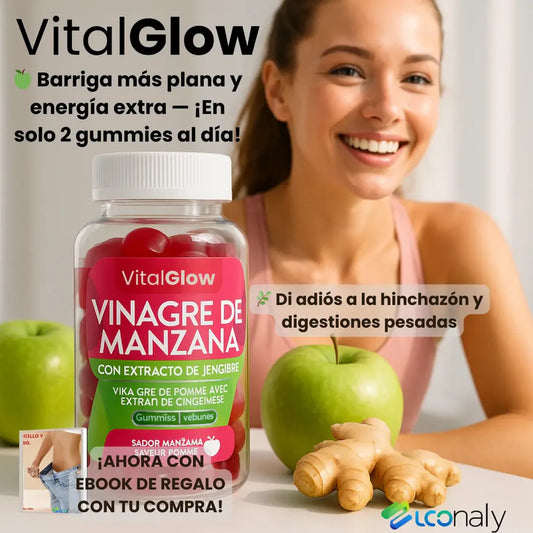 🍏 VitaGlow Gummies – Transforma tu cuerpo con solo 2 gummies al día (Compra 1 unidad +1 GRATIS)